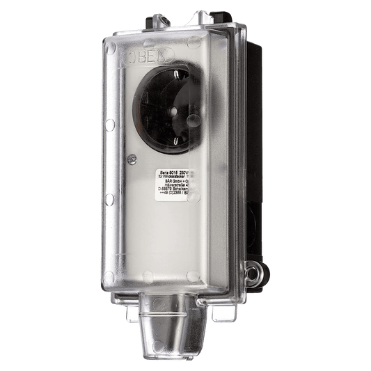 Abschließbare Außensteckdose (IP44)