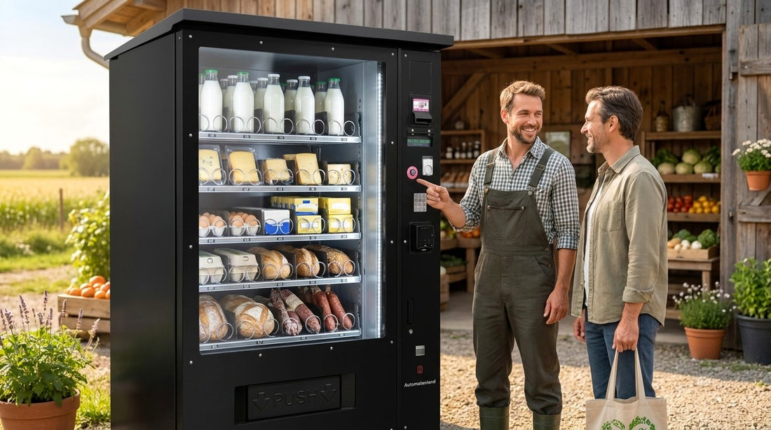 Frischwarenautomat am Hofladen
