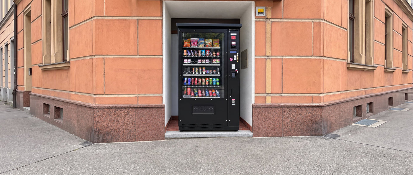 Automaten unserer Kunden an echten Standorten
