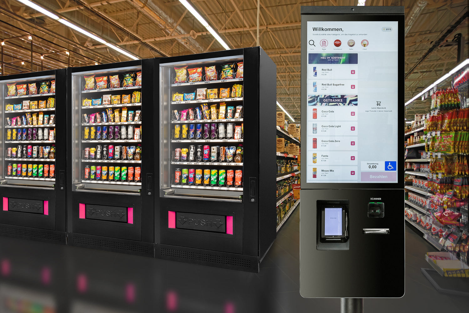 Outdoor Snackautomaten
