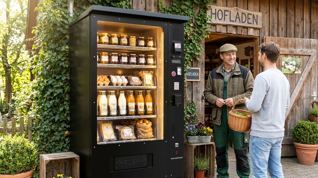 Ab-Hof-Automat am Hofladen