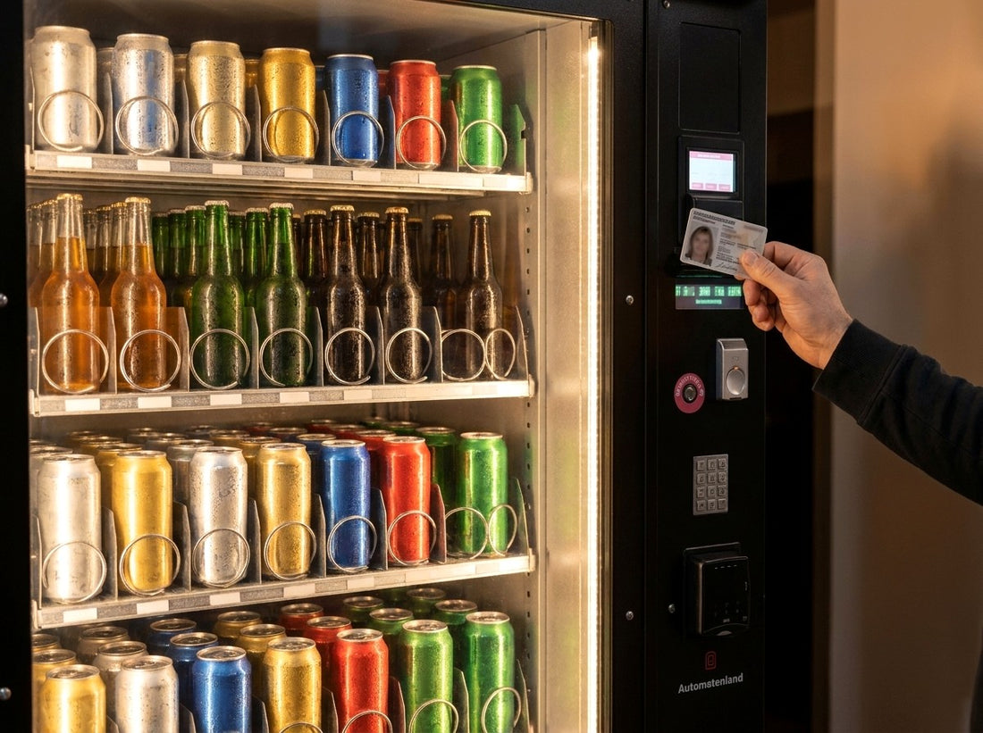 Altersverifikation am Bierautomaten