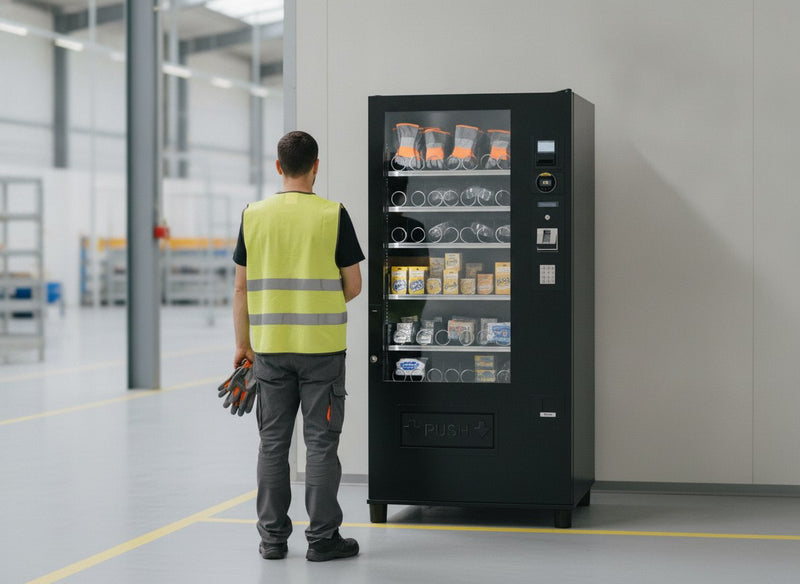 Betriebsmittelausgabe Automat