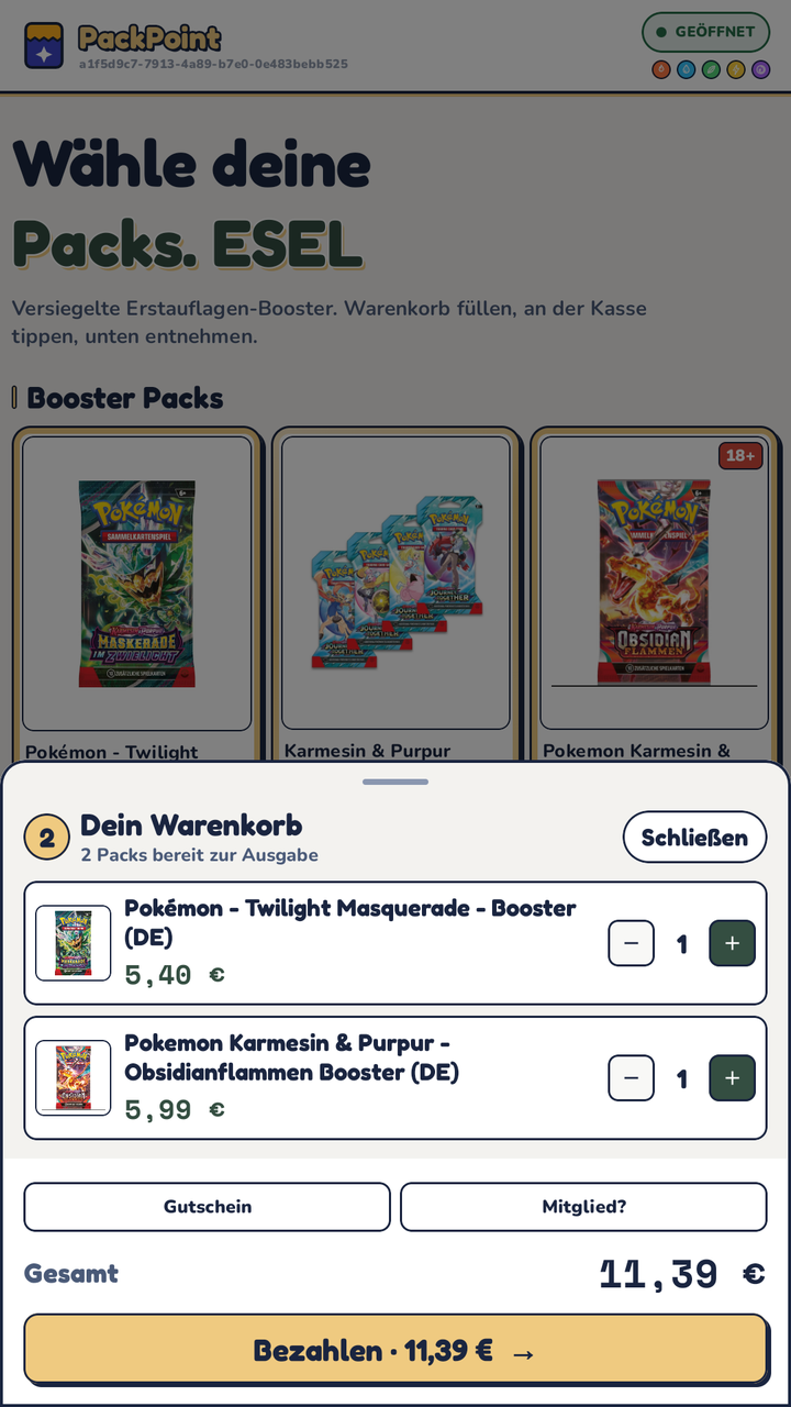 CleverCart Warenkorb