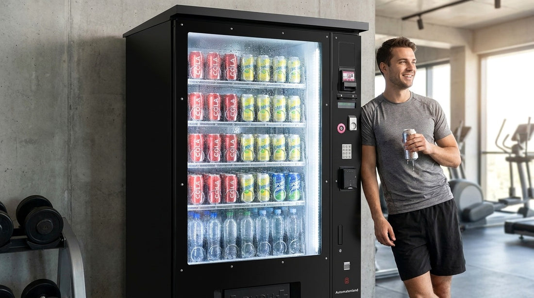 Getränkeautomat im Fitnessstudio