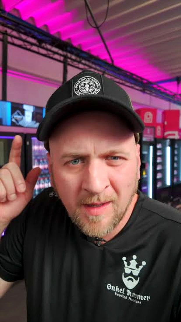 OnkelKramer in einer Vending-Halle