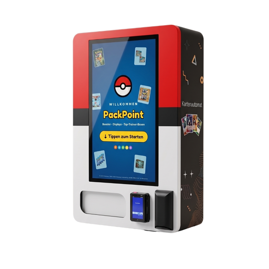 PackPoint Kartenautomat — freigestellte Produktansicht