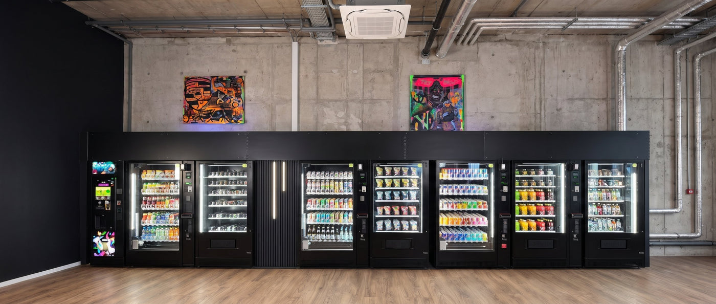 Automaten unserer Kunden an echten Standorten