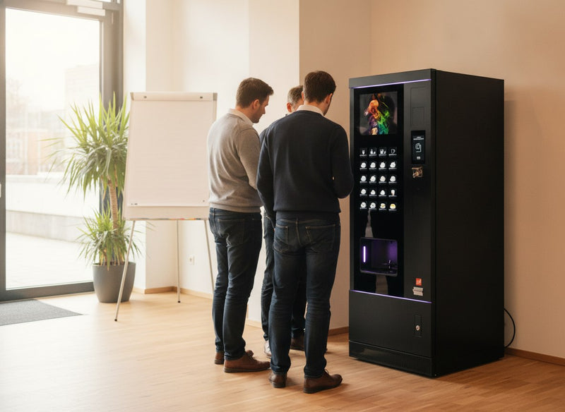 Schulungszentrum mit Self-Service Automaten
